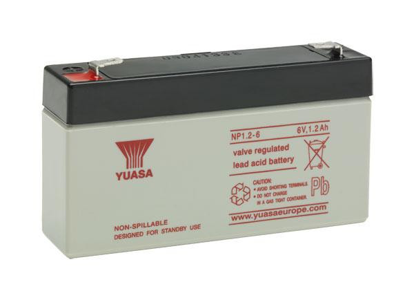 Аккумуляторная батарея Yuasa NP 1,2-6