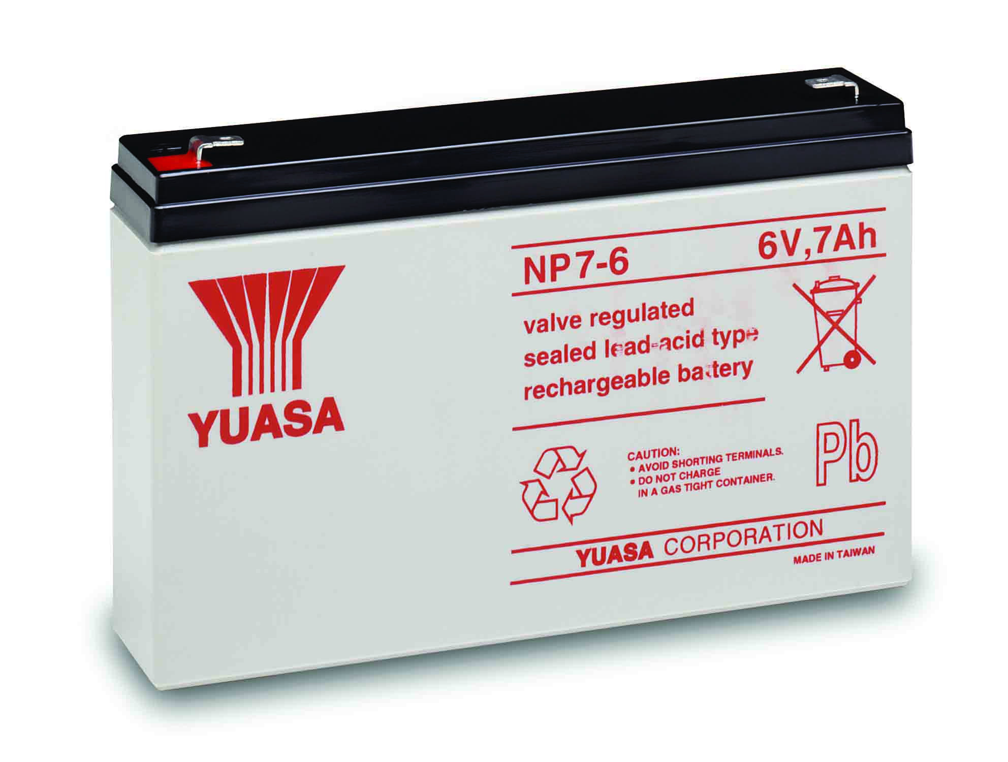 Аккумуляторная батарея Yuasa NP 7-6