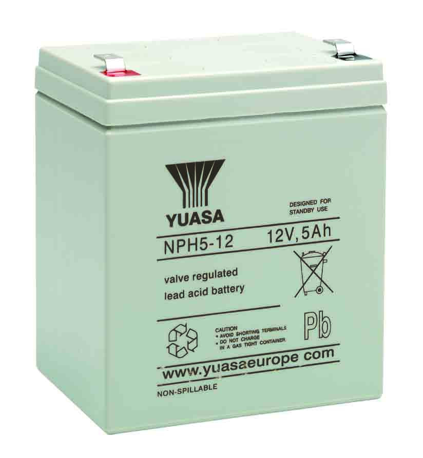 Аккумуляторная батарея Yuasa NPH 5-12