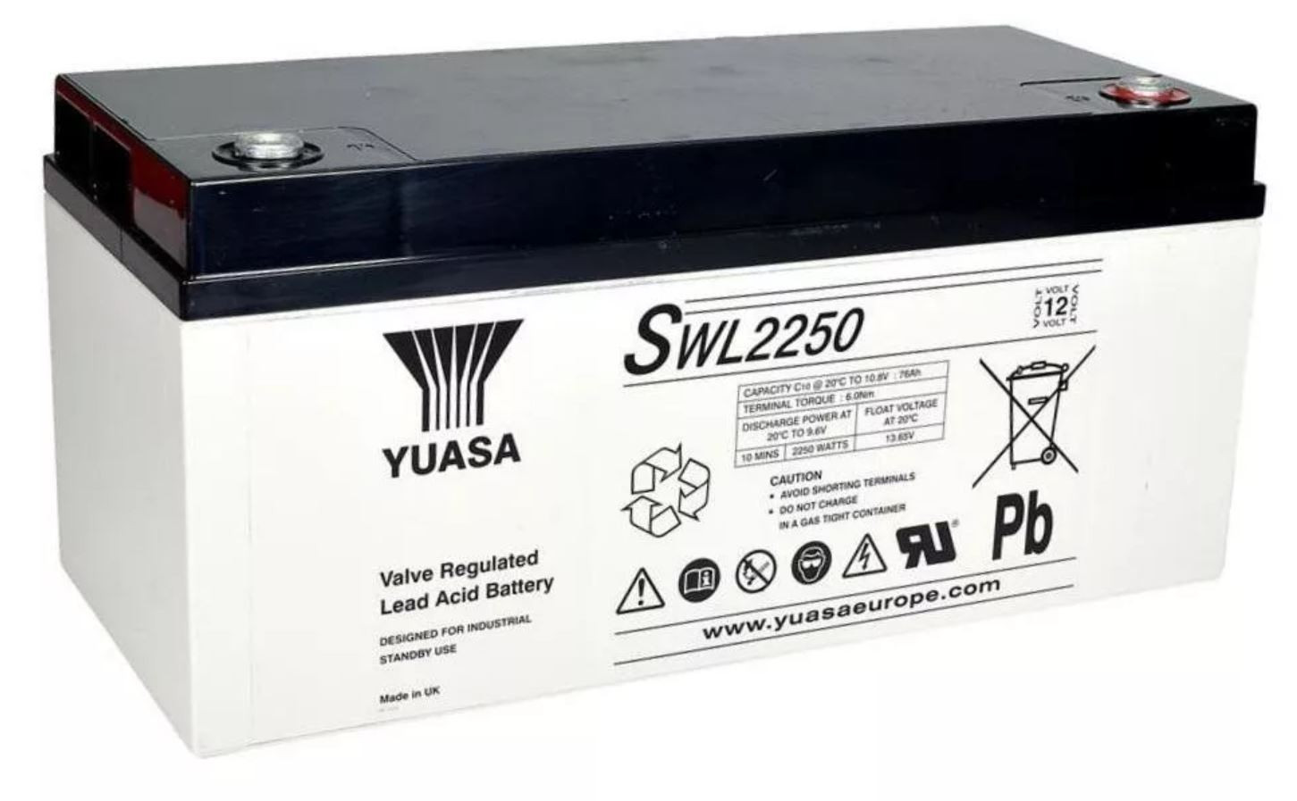 Аккумуляторная батарея Yuasa SWL 2250